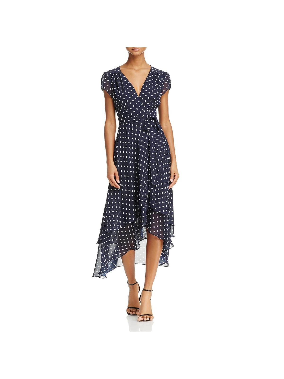 betsey johnson polka dot wrap dress