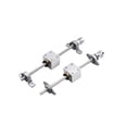 thumbnail image 2 of 8mm 2Pcs/Set T8 Screw Rod Metal Coupling Professional Design Repair Equipment Guide Rail Horizontal Vertical Home Business 3D Printer Machine Repairing Spare Parts, 2 of 7