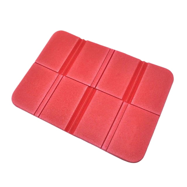 Sonducket Cojín portátil para campo de césped con características impermeables y resistentes al desgaste Cojín de espuma a prueba de humedad carpas rojo
