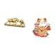 thumbnail image 5 of Reloj de pared silencioso con escultura moderna de animales Feng Shui (gato, y ganado). Ideal para decorar el hogar, la oficina, el dormitorio o, 5 of 8