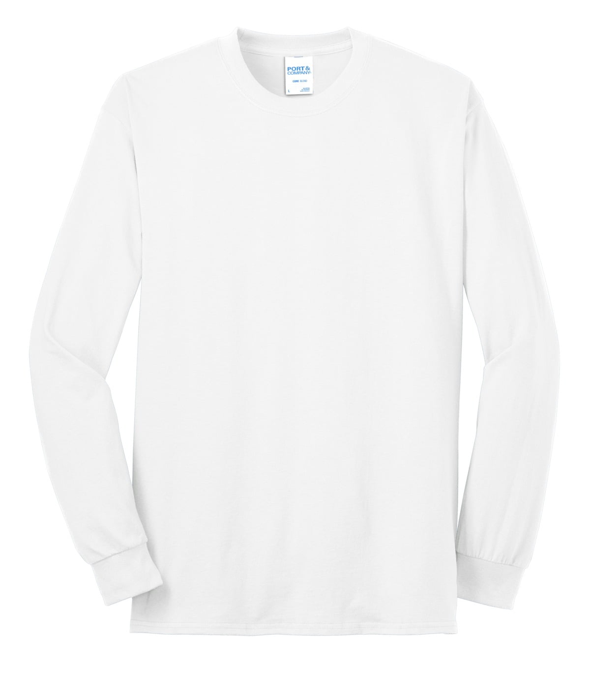 white long sleeve tshirt mens