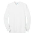 thumbnail image 2 of Port & Company Men's Tall Long Sleeve 50/50 Cotton/Poly T-Shirt PC55LST, 2 of 3