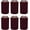 Burgundy, variant on Blank Soft Foam Collapsible Can Coolie (Variety Color 12 Pack)