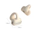 thumbnail image 3 of Open Ear Bluetooth 5.3 Headphones 2023 Version, Conduction Headphones, Dual 16.2mm Drivers, No Sound Leakage, Transparency Mode, Comfortable Fit, Long Battery Life with Charging Case, 3 of 9