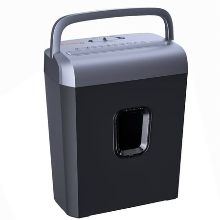 Bonsaii 6-Sheet Micro-Cut P-4 High-Security Paper Shredder W34A