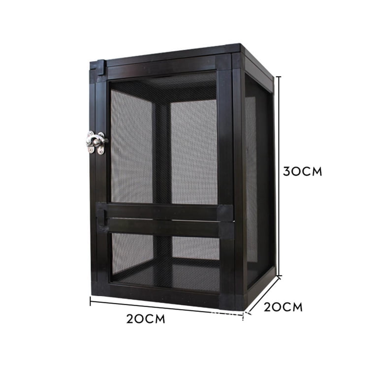Reptiles Habitat Air Screen Cages Portable Reptile Tank Storage