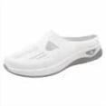 thumbnail image 7 of YHAJDS Women's Slip On Sandals Closed Toe Half Slip Breathable Mesh Soft Sole Indoor Outdoor Home Daily, 7 of 7