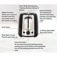 thumbnail image 4 of EUROSTAR ET750B 2-Slice Cool Touch Wide-Slot Toaster, Black, 4 of 4