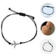 thumbnail image 5 of Pulsera de cuerda trenzada ajustable con dije de avión, hecha a mano, para hombres y mujeres, ideal para viajes y como regalo de amistad., 5 of 5