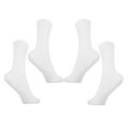 thumbnail image 2 of 4 Pcs Realistic Female Foot Mannequin For Socks Display And Jewelry Showcasing For Photography Props White Plastic Model For Women, 2 of 6