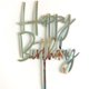 thumbnail image 1 of Tarjeta de acrílico para decoración de tartas de feliz cumpleaños, complemento para hornear, tarjeta con bandera, complemento para decoración de tartas, tarta de cumpleaños, 1 of 6
