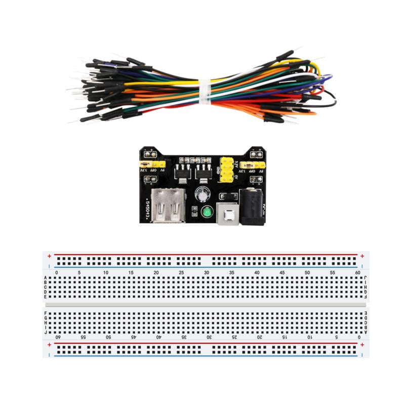 Bread Board Power Supply Adapter Universal Module Test Breadboard