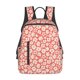 thumbnail image 1 of Disketp Beige Flowers Mochila Ligera e Impermeable, Mochila de Día Resistente para Viajes, Senderismo y Uso Diario para Hombre y Mujer, 1 of 7