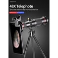 thumbnail image 3 of Lente de cámara del teléfono , lente telefoto el trípode, Smartphone del Android Sunnimix Telescopio de lente de cámara de teléfono, 3 of 8