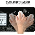 thumbnail image 5 of Gaming Laptop Mouse Pad,Sea Wave Big Desk Pads PC Keyboard Waterproof and Non-Slip 35.5 x 15.7" 0.12" Thick XL,XXL Rubber Table Mat, Kanagawa Surfing and Black Japanese Mouse Pads, 5 of 18