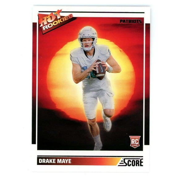 NFL 2024 Score Football Hot Rookies Drake Maye #2 (Rookie)