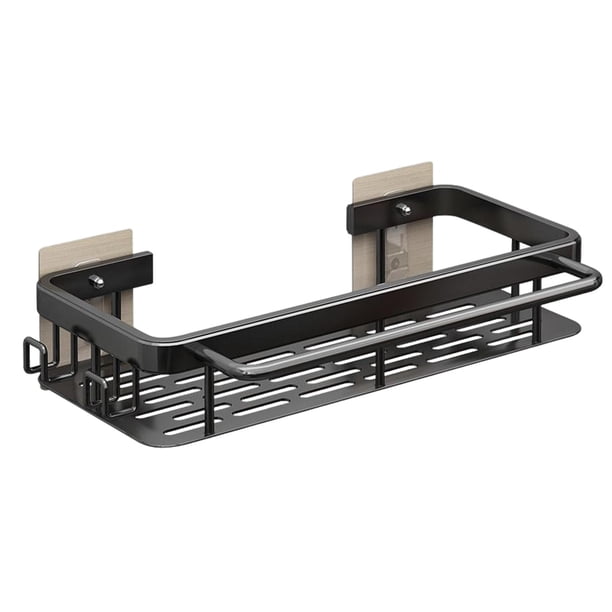 Estante de baño Estante De Baño Adhesivo Para Ducha Caddy, Sin Perforaciones, Para Accesorios De Baño, Rectángulo Con Varilla Magideal Estante de baño