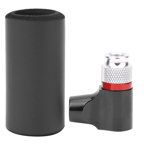 Mini Inflador manual portátil NikouMX para neumáticos de bicicleta con funda