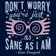 thumbnail image 2 of Mens Harry Potter Luna You’re Just As Sane as I Am Sweatshirt, 2 of 4