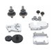 thumbnail image 1 of Vogacara Kit de engranajes de montaje de diferenciales de coche RC, rodamiento de soporte de batería, modelo 1:14, piezas de mejora de vehículo, Kits de construcción modelo Plata Vogacara FN010017-04, 1 of 6
