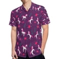 thumbnail image 4 of High Quality Hawaiian Shirts for Men Short Sleeve Aloha Beach Shirt Floral Summer Casual Button Down Shirts Blouses U9KFIZ, 4 of 7