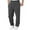 Dark Gray, variant on Sweatpants for Men Fall Elastic Waist Drawstring Lounge Pants with Pockets Loose Fit Casual Trousers Running Sports Clothes for Daily Wear