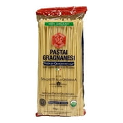 Spaghetti alla Chitarra Organic Italian Pasta di Gragnano I.G.P.| | USDA Certified Organic| 17.6oz (500g) | Pack of 5