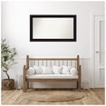 thumbnail image 6 of Amanti Art Custom Wall and Bathroom Mirror (29.75 x 51.75 in.), Portico Espresso Frame, 6 of 7
