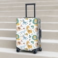 thumbnail image 6 of Xecao Scandinavian Africa Print Elastic Luggage Cover, Double-sided Print , Perfect for Travel, Business, and Daily Use (Suitcase Not Included)-Large, 6 of 7