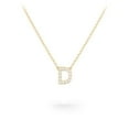 thumbnail image 1 of Pave Initial Necklace, 1 of 4