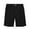 Black, variant on Boy School Uniform Stretch Flat Front Dress Short White Pants for Girls Back To School Boys' Fashion Shorts 4-5 Years