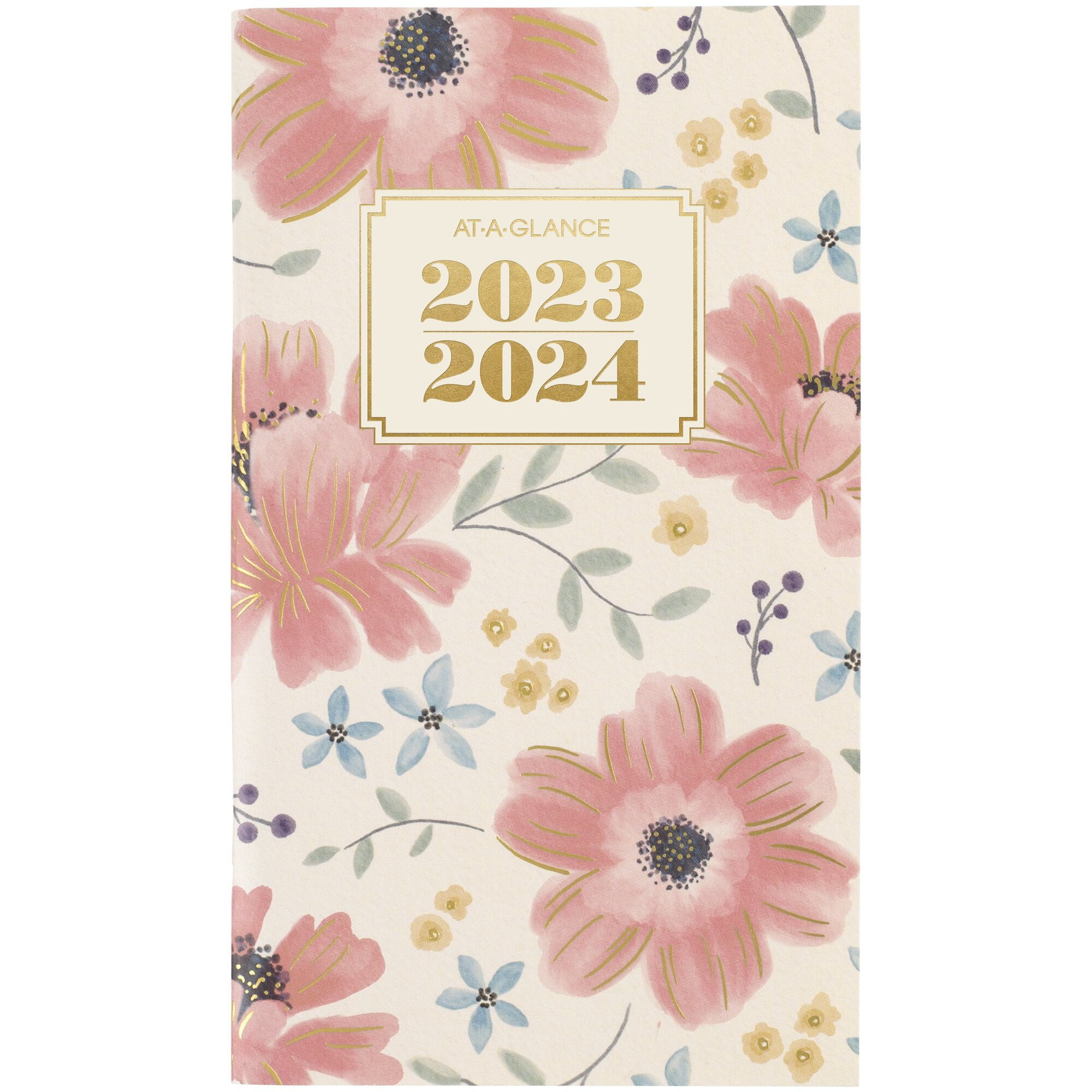 AT-A-GLANCE BADGE 2023-2024 Two Year Monthly Planner Pocket 3 12 x 6 -  Monthly - Walmart.com