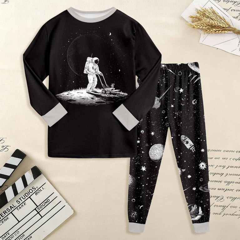 Pyjama Garçon Manches Longues Taille 3T - Imprimé Ballon - 100% Coton - Neuf Avec étiquettes