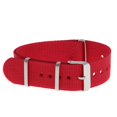 thumbnail image 1 of Ancho De Reemplazo De Banda De Reloj De La Correa De Reloj De Nylon Tejido Rojo 20mm Yuyangstore Bandas de reloj, 1 of 8