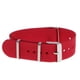 thumbnail image 1 of Correa de Reloj de Nylon Tejido Correa de Acero Inoxidable de La Hebilla Del Reloj de La Pulsera , Rojo 20mm Salvador Bandas de reloj, 1 of 9