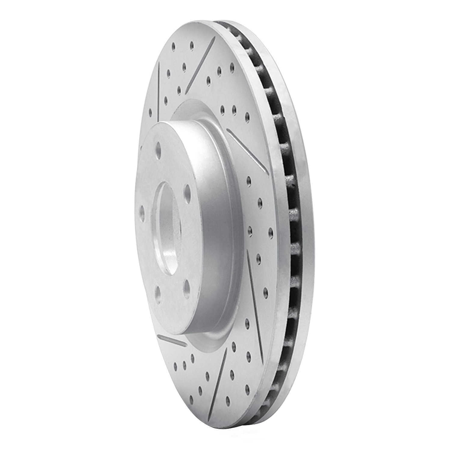 Dynamic Friction Company 830-67066L DFC Geoperformance Rotor - Drilled and Slotted