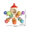 thumbnail image 2 of Juguetes De Dentición Para Bebés Bola De Agarre Manual Para Niños Pequeños Regalos De Cumpleaños Para Niños CUTICAT bola ocupada, 2 of 3