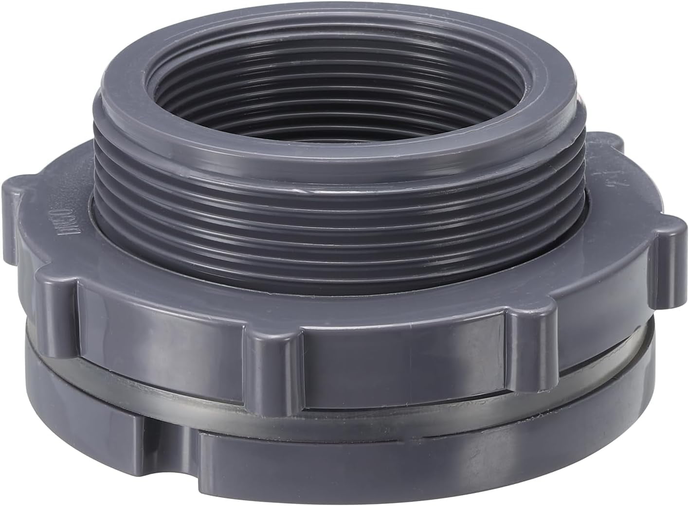 shiyou-PVC Bulkhead Fitting NPT2, Bulkhead Water Tank Connector with ...