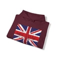thumbnail image 4 of United Kingdom Flag Hoodie, Gifts, Hooded Sweatshirt, 4 of 4
