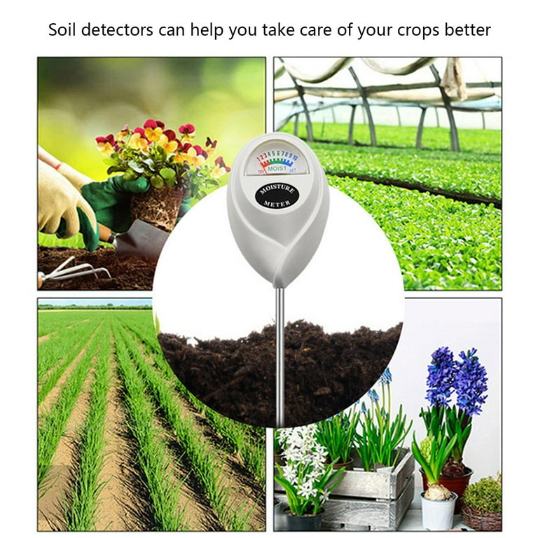 Portable Soil Moisture Meter Plant Moisture Meter Plant Water Meter for  House Plants Soil Test Kit Hygrometer Moisture Q84D