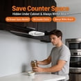 thumbnail image 6 of HEIHING Jar Opener Stainless Steel Jar Opener Under Cabinet Lid Opener Easy Jar Opener for One-Hand Use Opens Small to Large Jars, 6 of 6