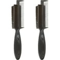thumbnail image 1 of 2 cepillos de limpieza para el cabello con cerdas de doble cara, de mano, para desmenuzar el cabello., 1 of 5