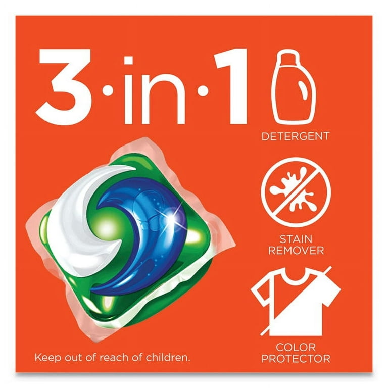 Pods, Laundry Detergent, Clean Breeze, 35/Pack, 4 Pack/Carton Pods, Laundry Detergent, Clean Breeze, 35/Pack, 4 Pack/Carton