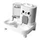 thumbnail image 3 of Comedero automático para gatos y dispensador de agua. Comida para mascotas. Blanco, 3 of 7