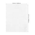 thumbnail image 2 of FONDOTIN 36Pack Tissue Paper Wrapping White Black Rectangular for Flower Packaging and Protection, 2 of 4
