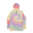 thumbnail image 2 of Colortone Tie-Dye Multicolor Long Sleeve Hoodies Adult Men Unisex, 2 of 4