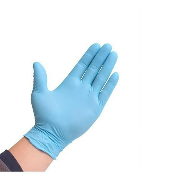 Aspecto Puncture Resistance Nitrile Disposable Gloves Box, S, Blue, 100 Count