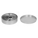thumbnail image 4 of Stainless Steel Circle Hollow Punching Cutting Mold for Dough Clay - 12Pcs, 4 of 5