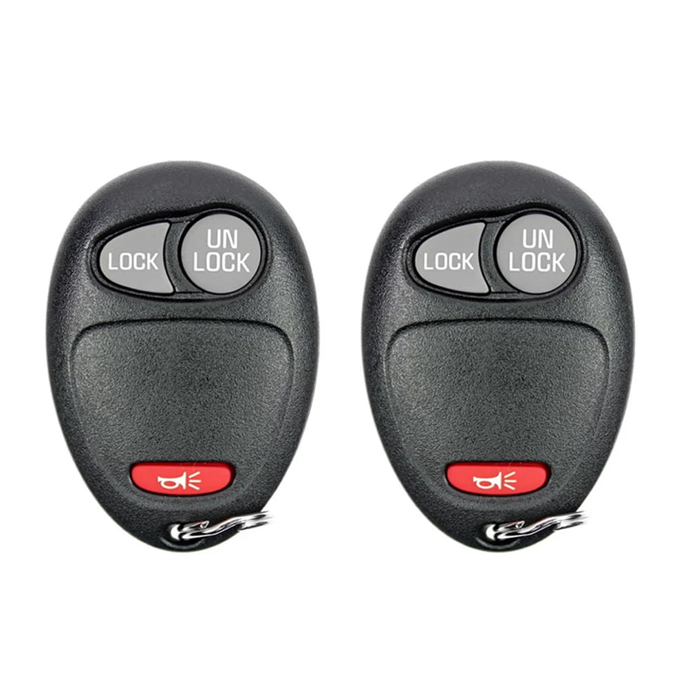 2 Remote Key Fob Shell Pad Case for 2006 2007 2008 2009 2010 Hummer H3 
