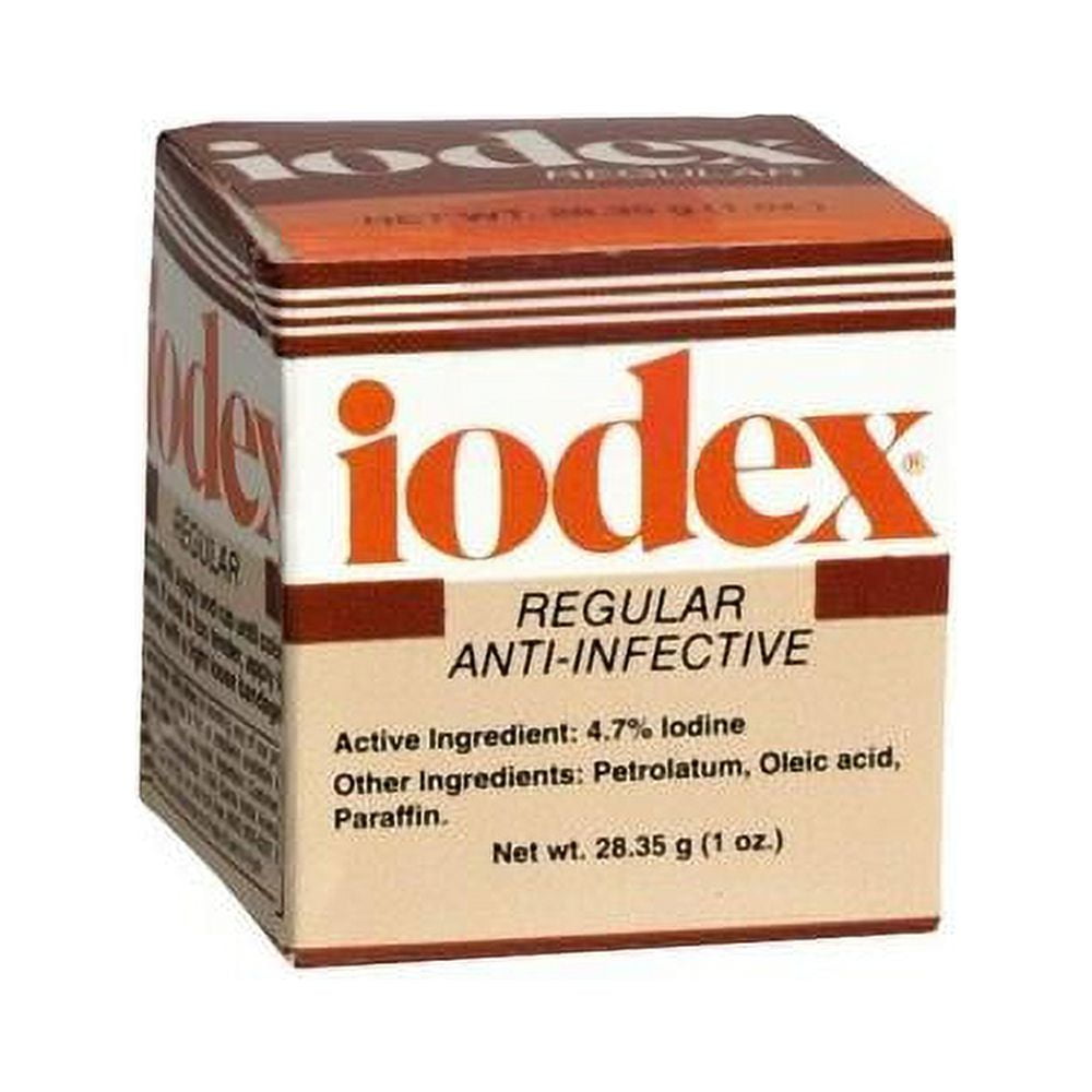 Iodex Regular Anti-Septic Ointment Jar, 1 oz